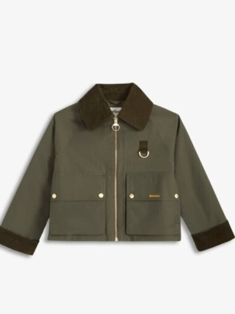 Barbour Nora Oversized-collar Utility Jacket